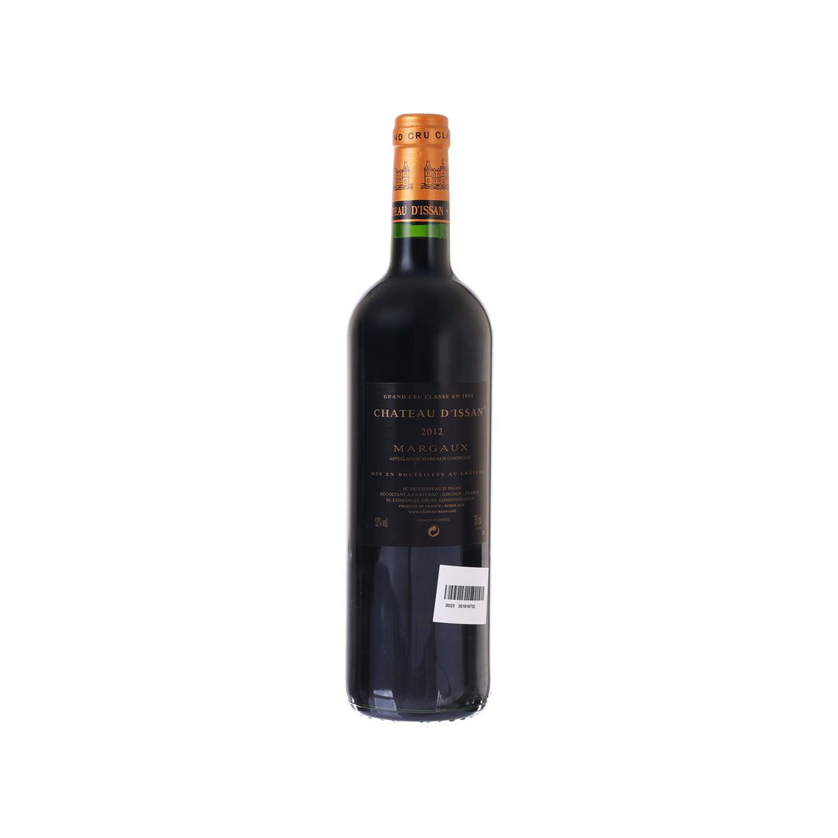 CH D'ISSAN Margaux 2012 (750mL)