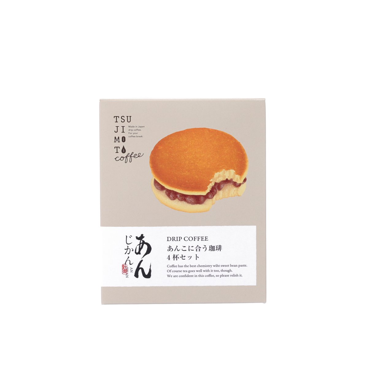 TSUJIMOTOCOFFEE 紅豆菓子時間系列 掛耳式咖啡包  (44g)