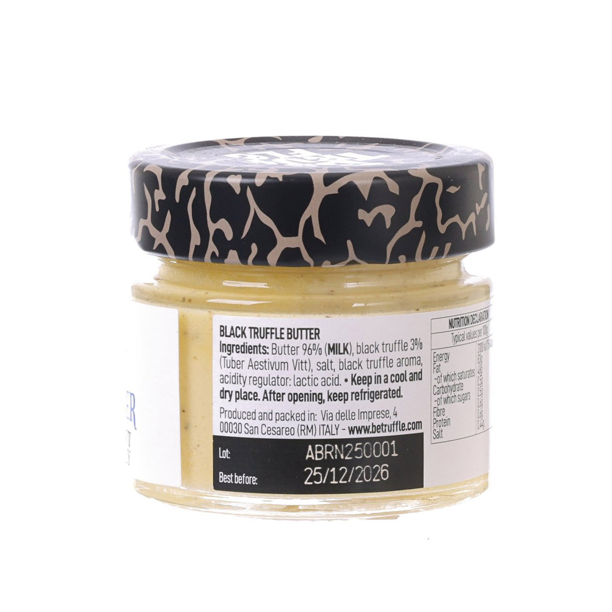 BE TRUFFLE Black Truffle Butter  (70g)