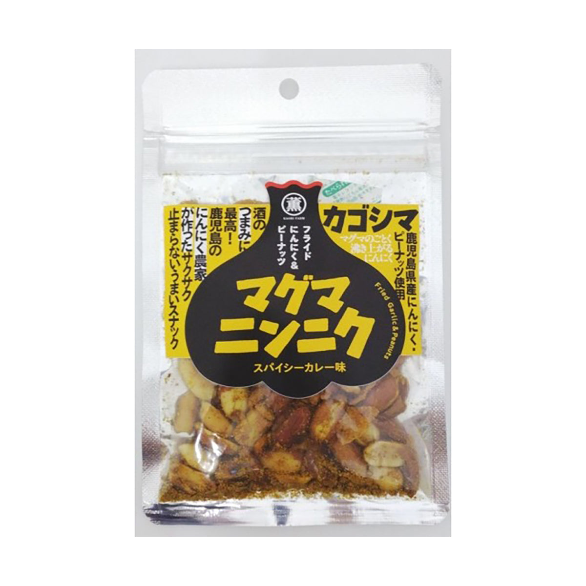 橫福 炸蒜與花生小食 - 咖喱味  (50g)