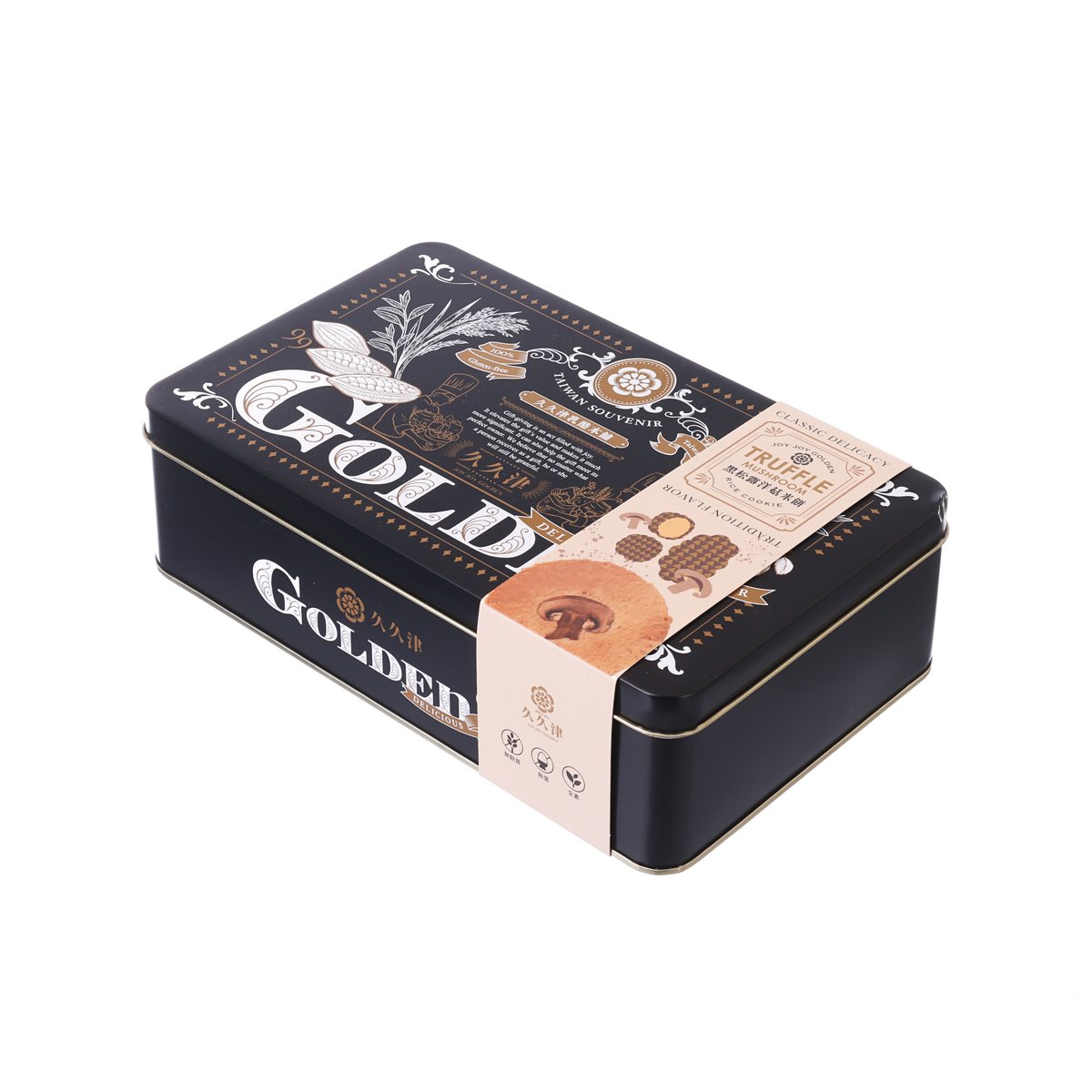 JOY JOY GOLDEN Truffle Mushroom Rice Cookie  (64g)