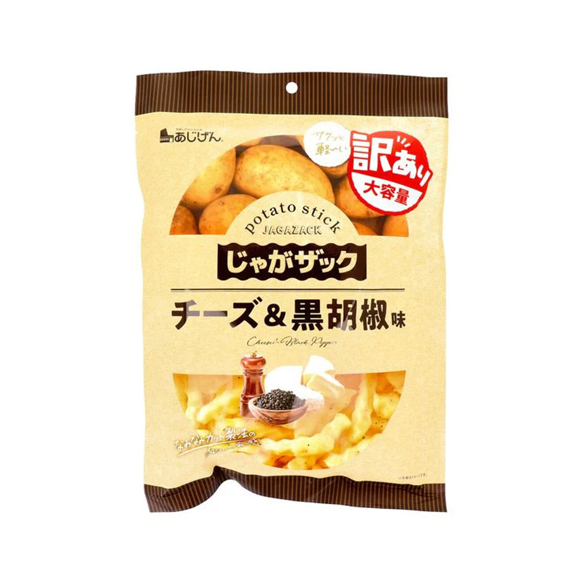 味源 Jagazack 薯條 - 芝士與黑胡椒味  (160g)