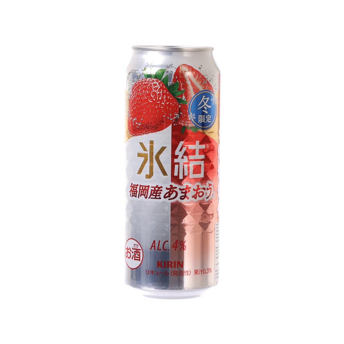 麒麟 冰結甜王士多啤梨氣酒 (酒精濃度4%) [罐裝]  (500mL)