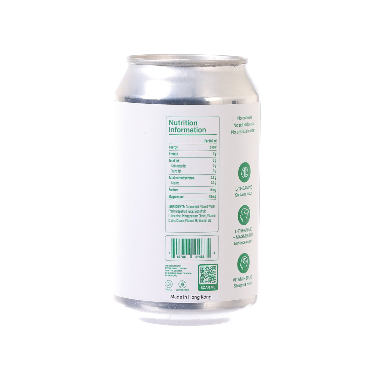 EVE BLISS Sparkling Grapefruit Soda - Flow [Can]  (330mL)