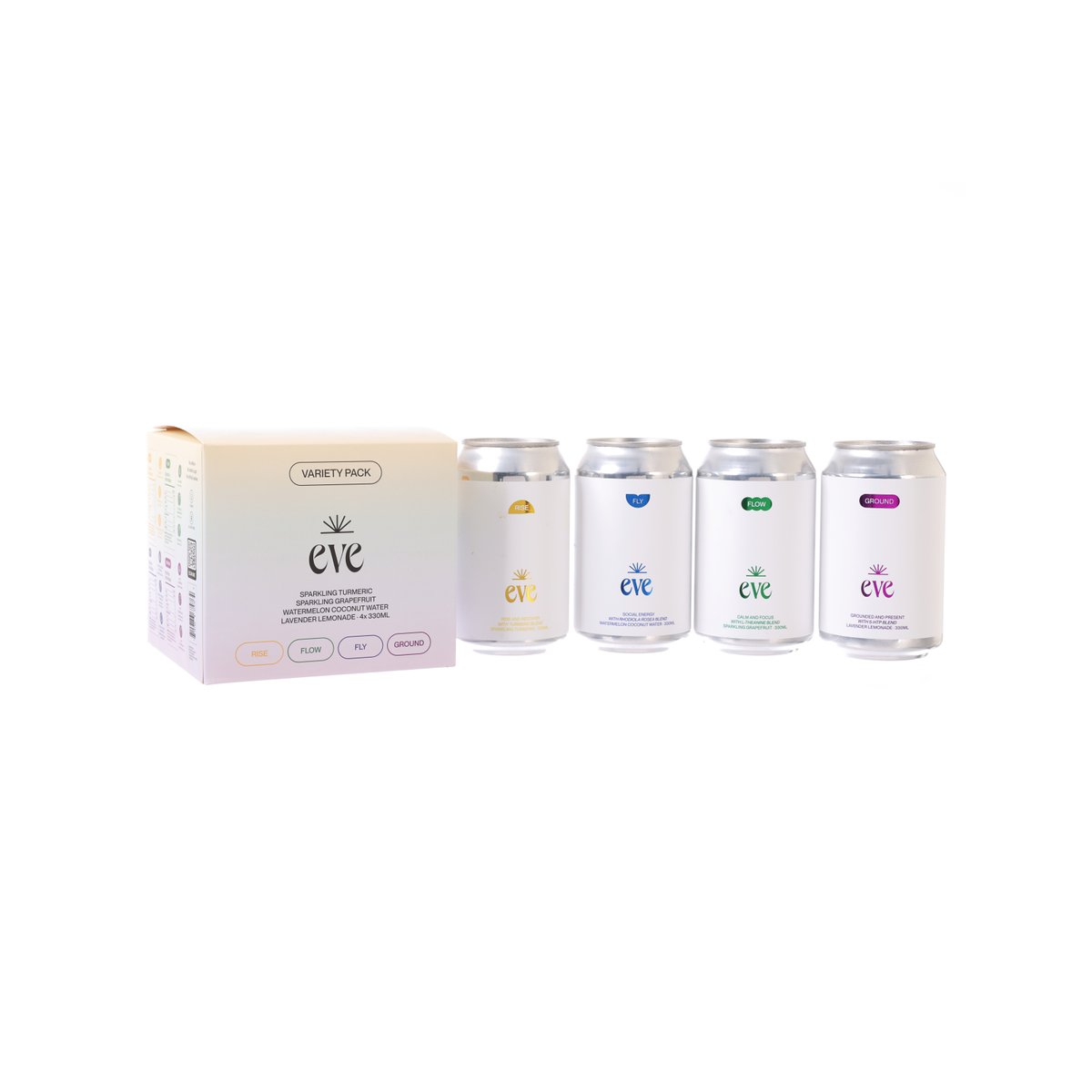 EVE 綜合氣泡飲料 [4罐裝]  (4 x 330mL)