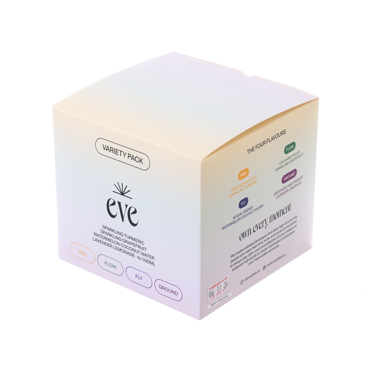 EVE 綜合氣泡飲料 [4罐裝]  (4 x 330mL)