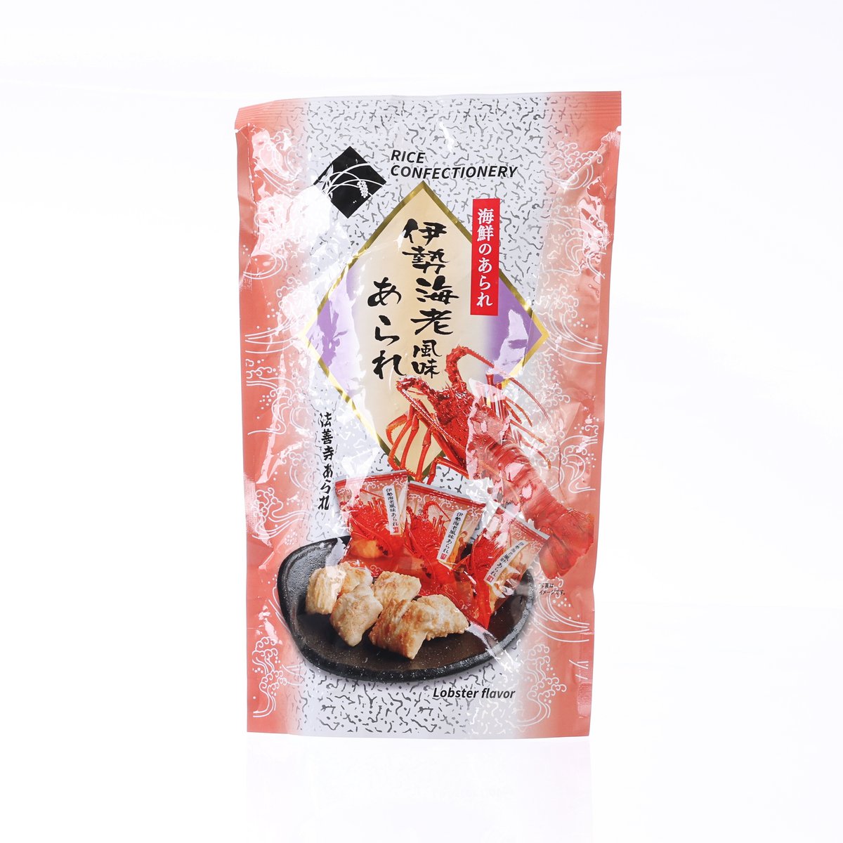 HOUZENJI ARARE Rice Cracker - Japanese Spiny Lobster Flavor  (50g)