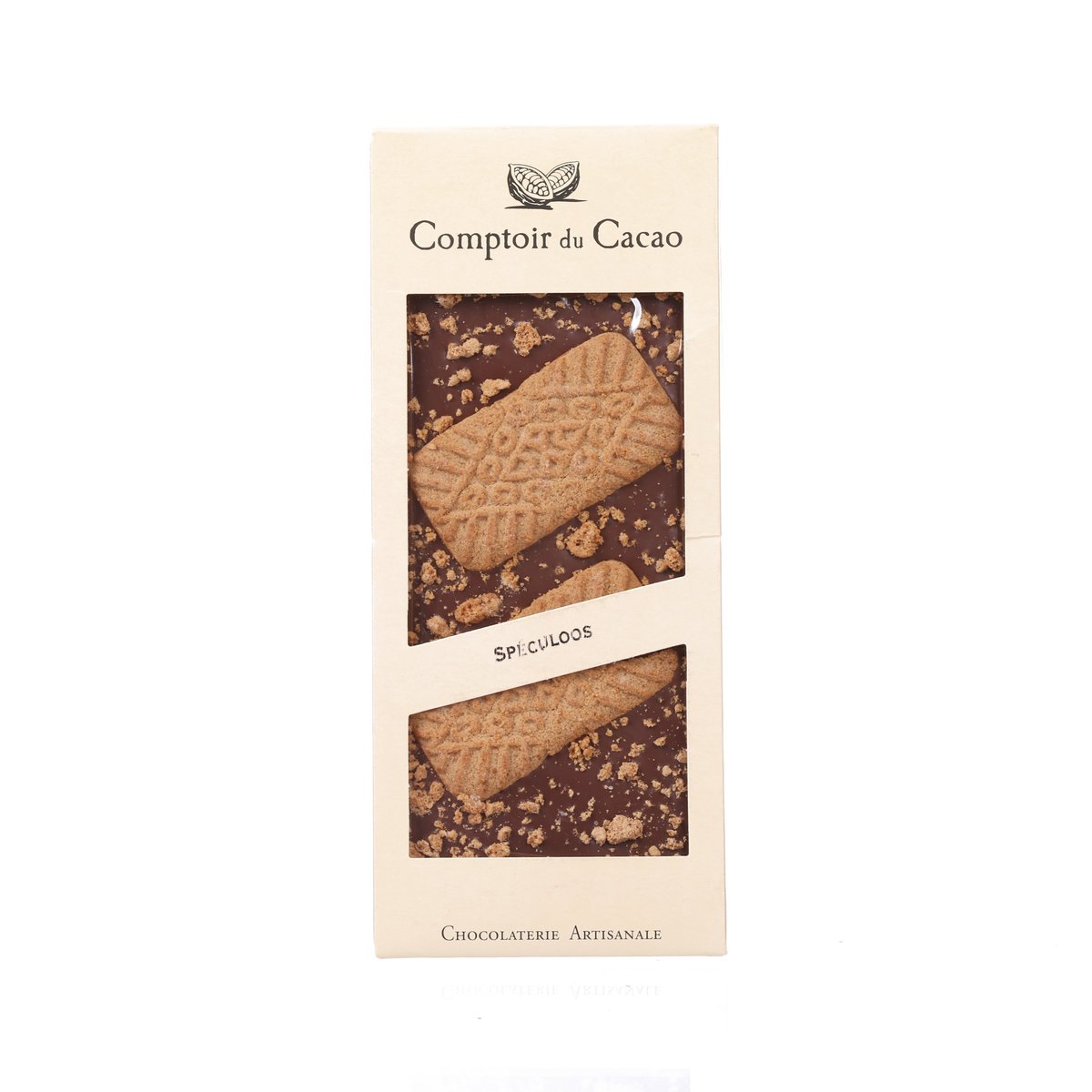 COMPTOIR DU CACAO 焦糖餅乾牛奶朱古力  (90g)