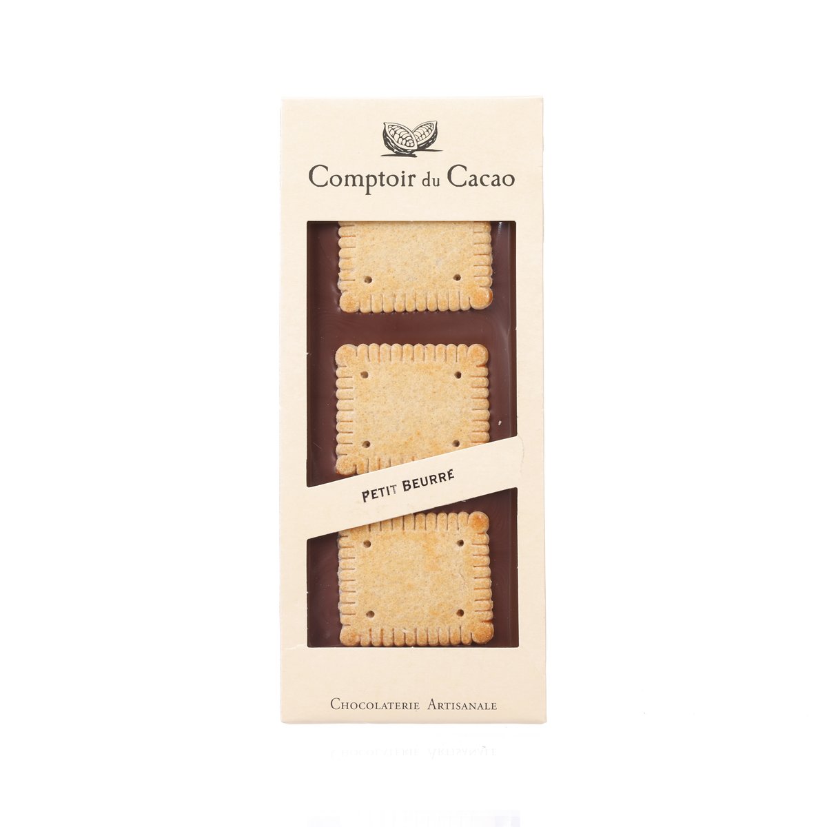 COMPTOIR DU CACAO 經典酥脆餅乾牛奶朱古力  (90g)