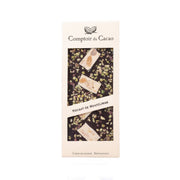 COMPTOIR DU CACAO Dark Chocolate with Nougat  (90g)