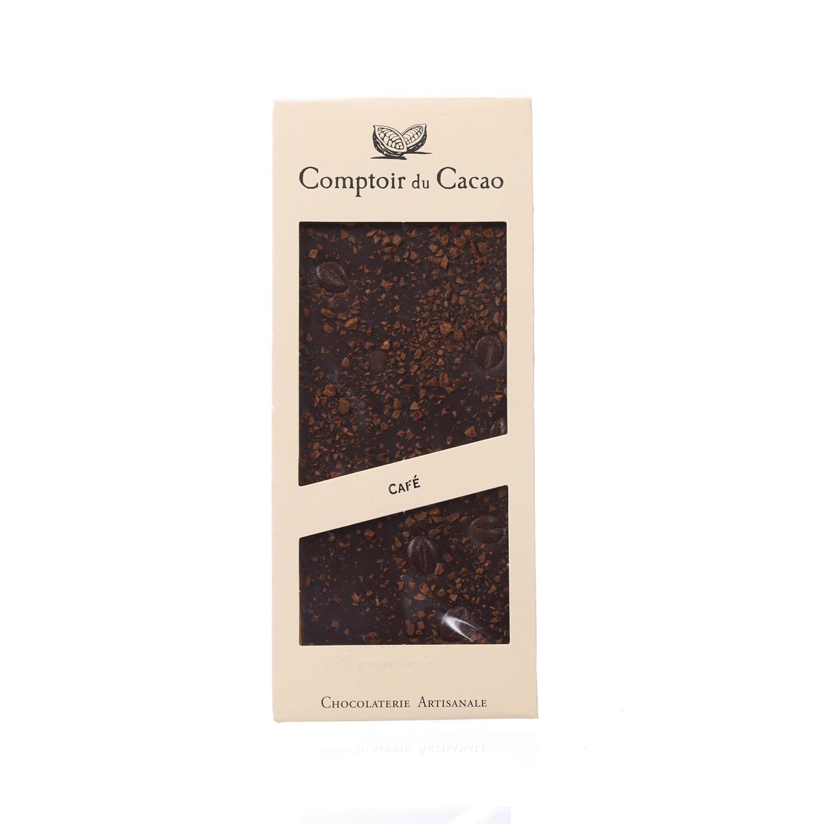 COMPTOIR DU CACAO 咖啡黑朱古力  (90g)