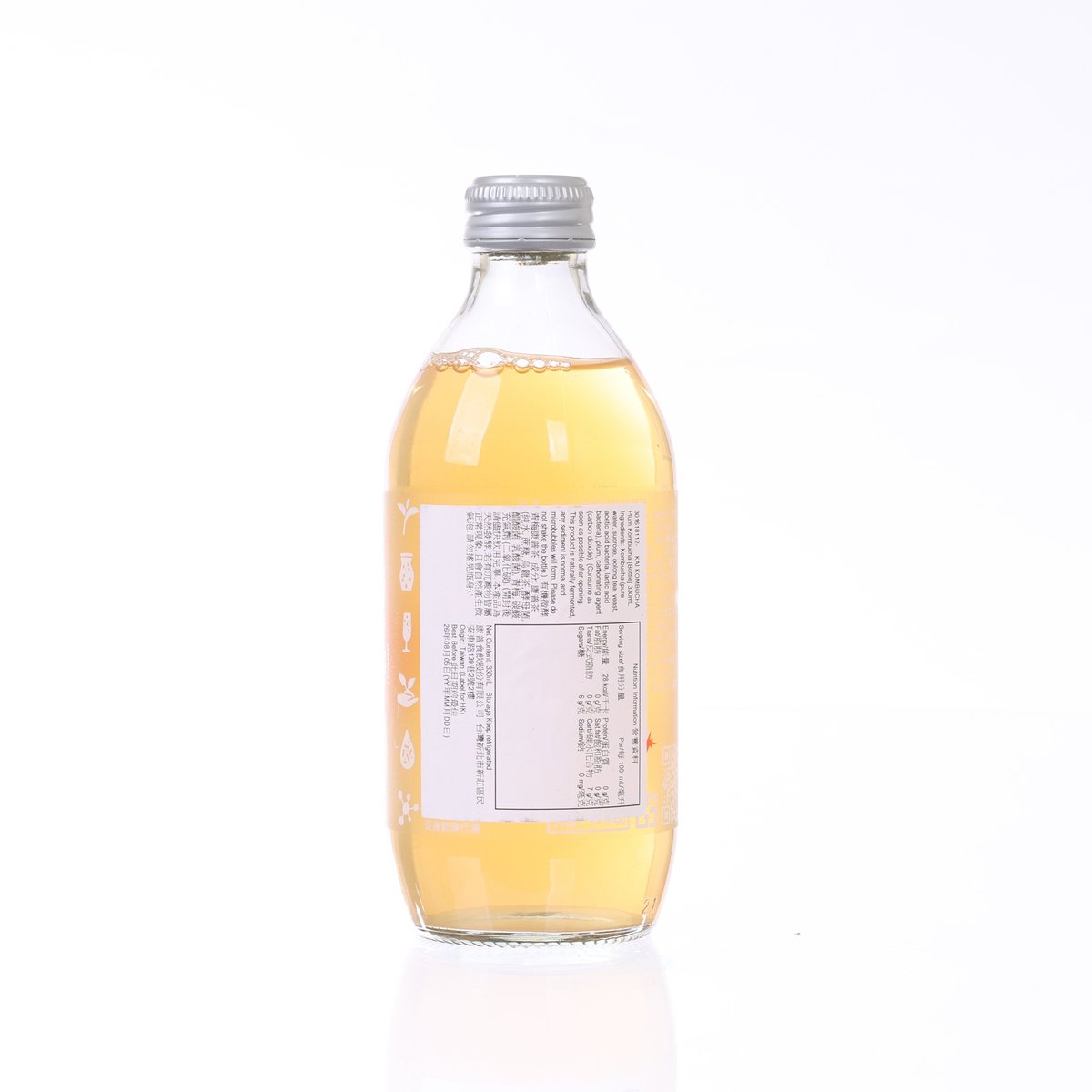 KAI KOMBUCHA 微酵青梅康普茶 [玻璃樽裝]  (330mL)