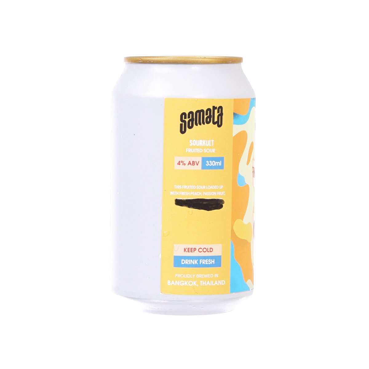 SAMATA 蜜桃百香果酸啤 (酒精濃度4%) [罐裝]  (330mL)