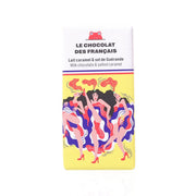 LE CHOCOLAT DES FRANCAIS Dancers - Organic Milk Chocolate & Salted Caramel Mini Bar  (25g)