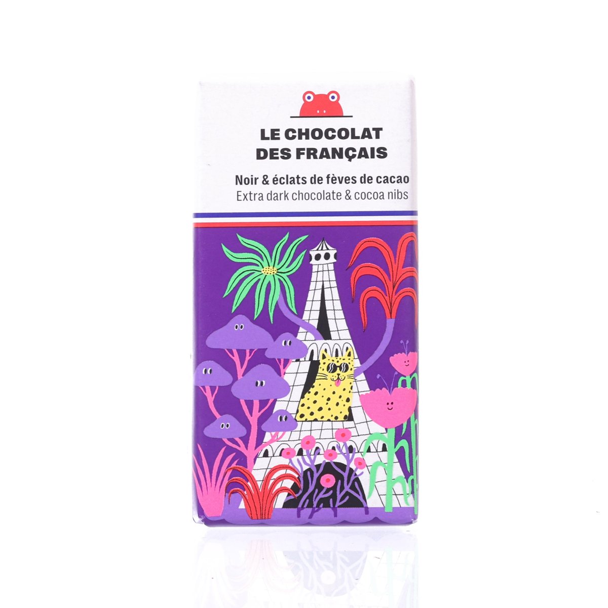 LE CHOCOLAT DES FRANCAIS 艾菲爾鐵塔 - 迷你有機可可豆黑朱古力  (25g)