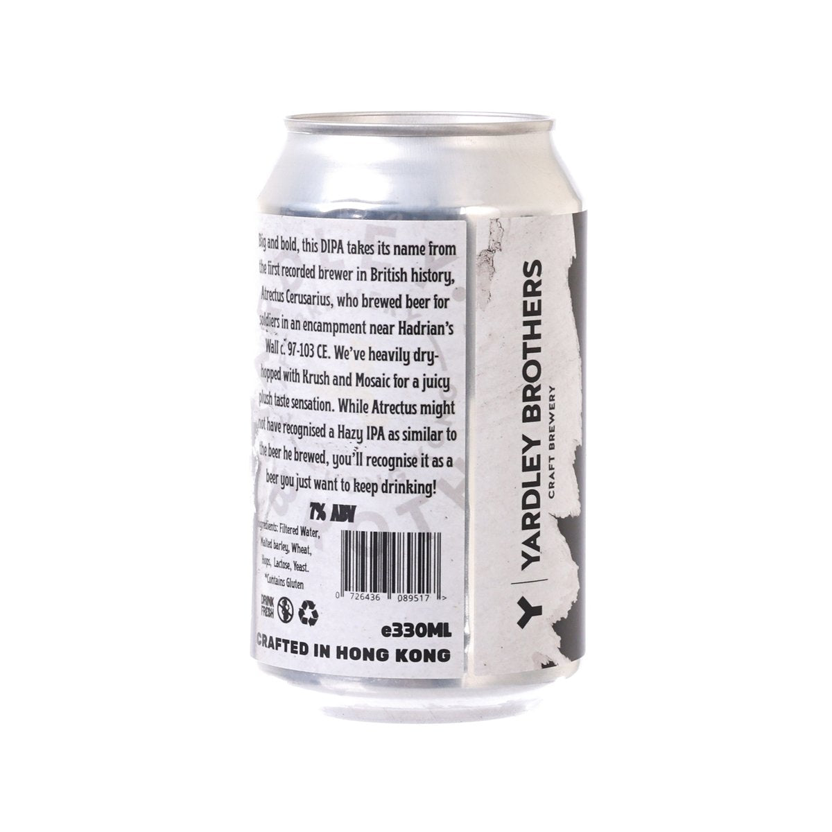 YARDLEY BROTHERS 英國釀酒師 Atrectus 雙重印度淡啤酒 (酒精濃度7%) [罐裝]  (330mL)