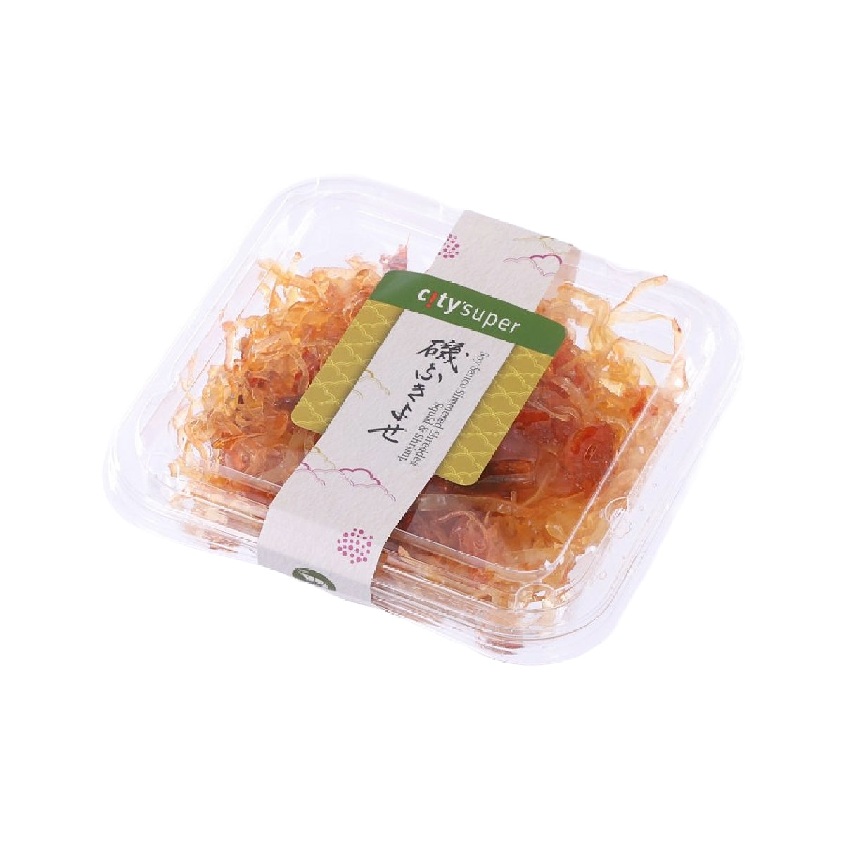 CITYSUPER ISO FUKIYOSE Soy Sauce Simmered Shredded Squid and Shrimp  (80g)