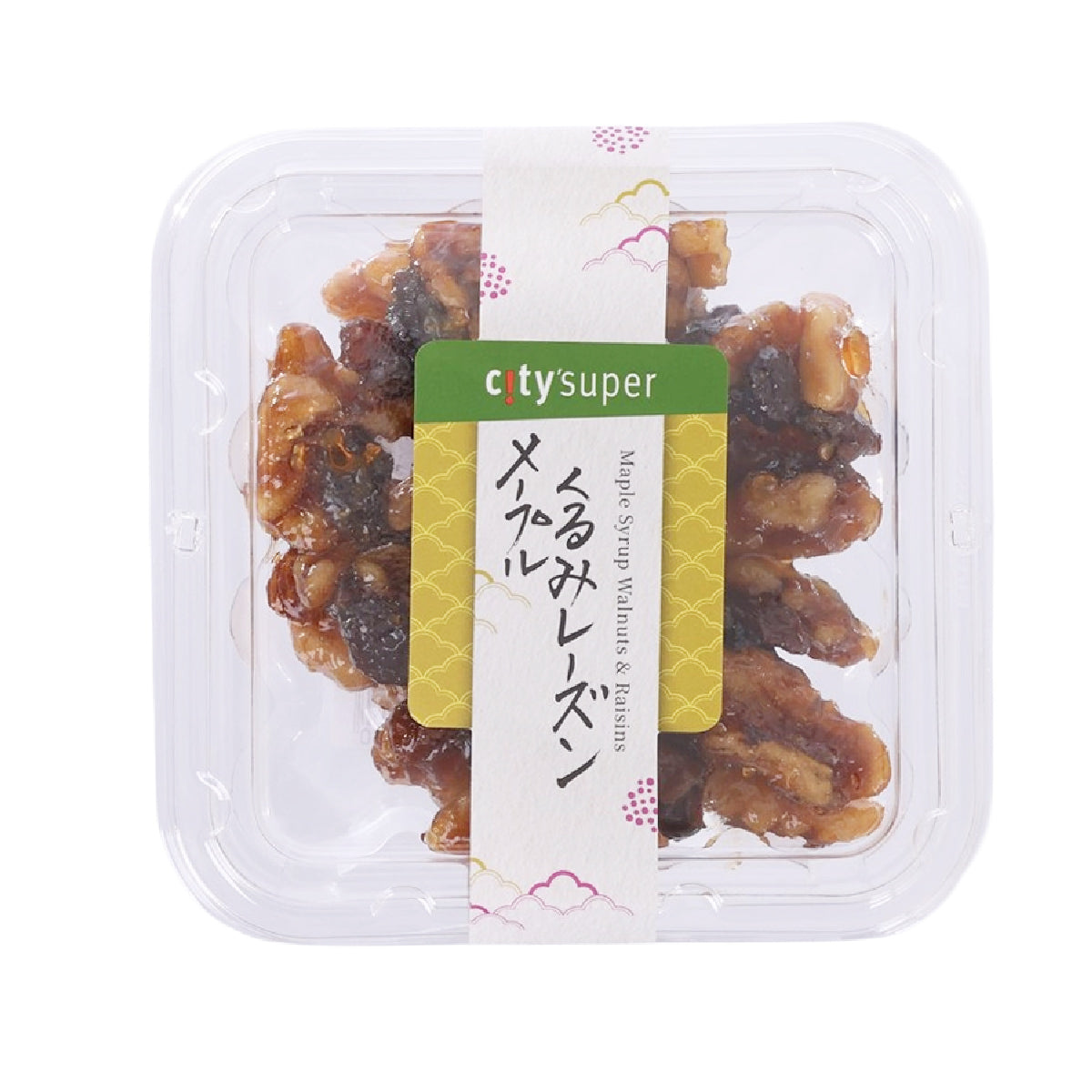 CITYSUPER 楓糖合桃提子乾  (80g)