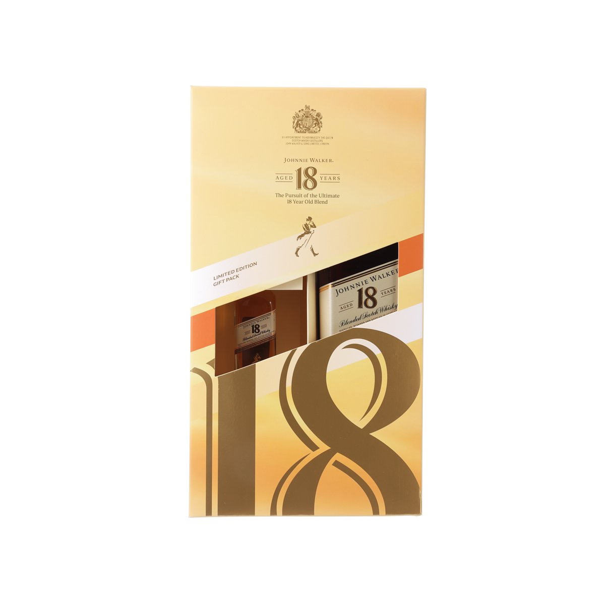 JOHNNIE WALKER 18 YO With 18 YO Mini 750mL  (750mL)