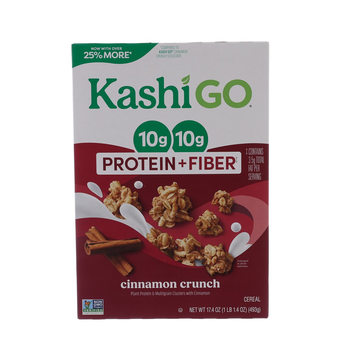 KASHI Go 肉桂脆穀物早餐  (493g)