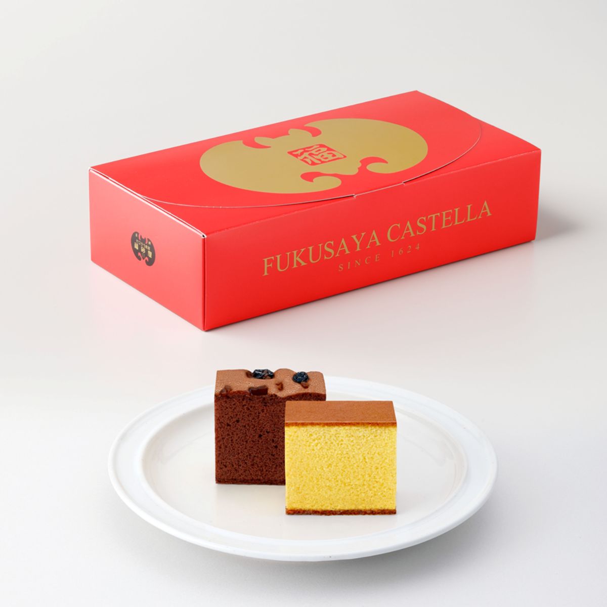 福砂屋 紅色禮盒套裝  (2pcs)