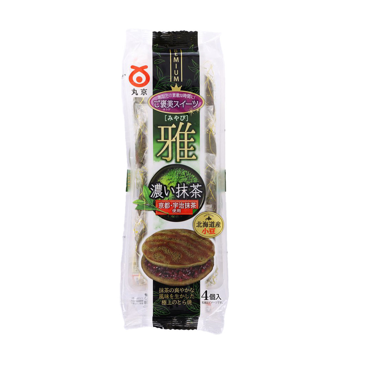 MARUKYO Premium Matcha Dorayaki  (4pcs)