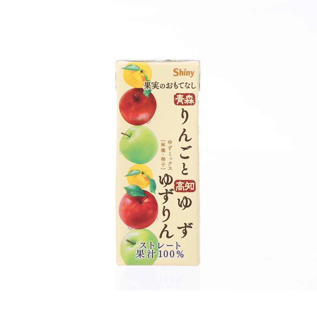 SHINY Apple & Yuzu 100% Juice  (200mL)