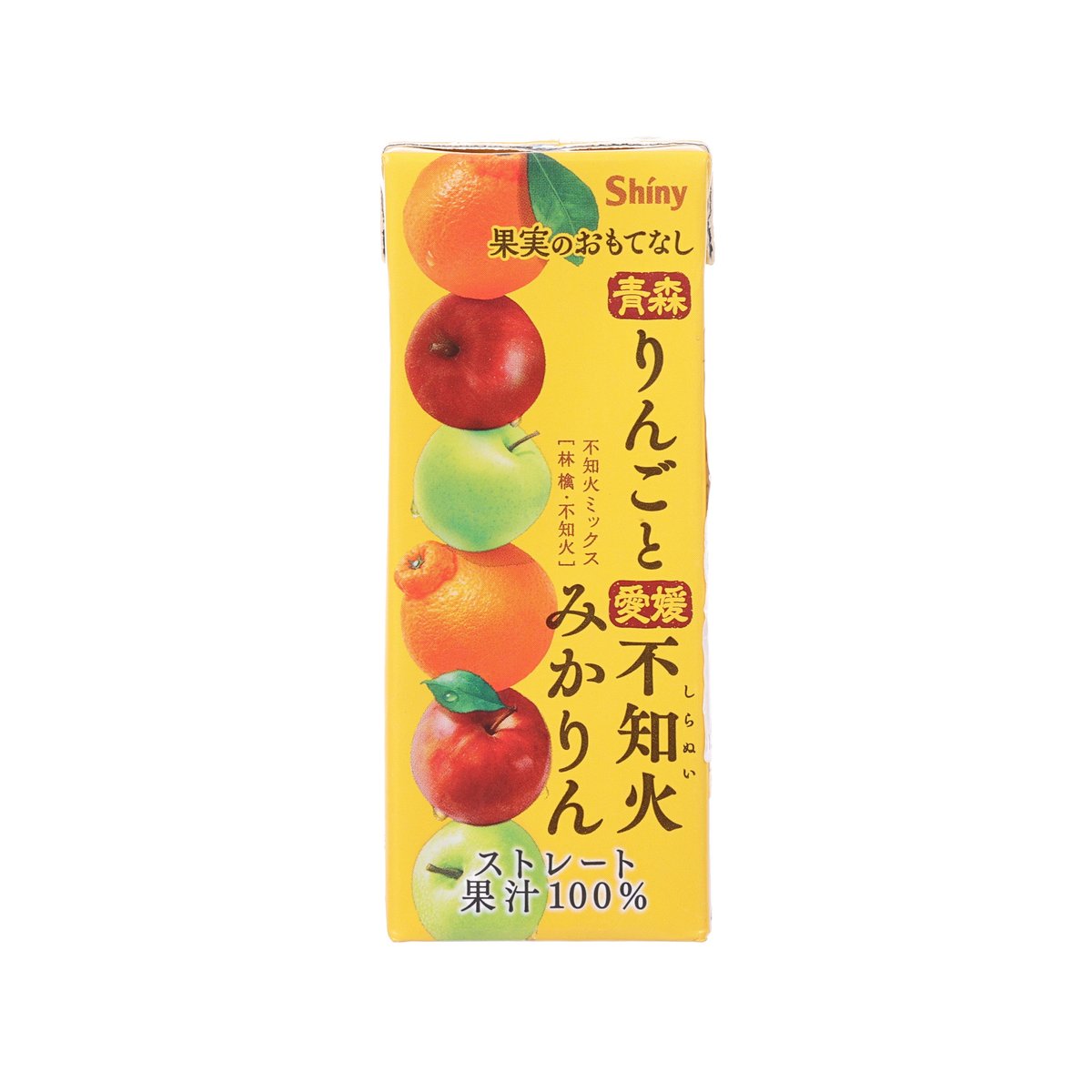 SHINY Apple & Mandarin 100% Juice  (200mL)