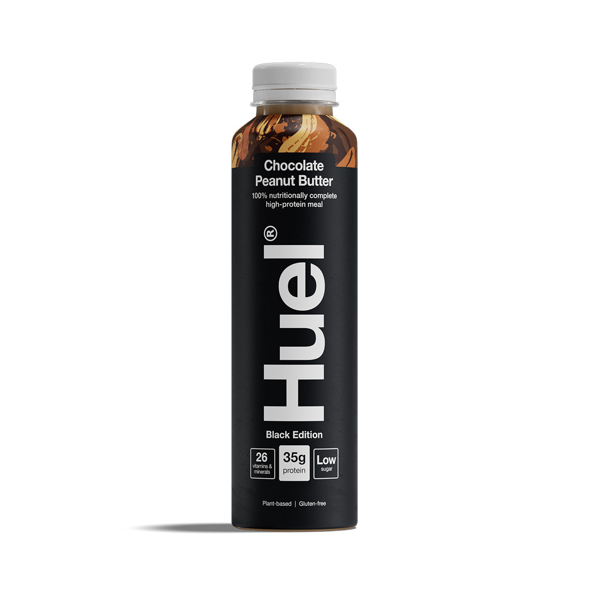 HUEL 全面營養即飲高蛋白奶昔代餐黑版 - 朱古力花生醬味 [膠樽裝]  (500mL)