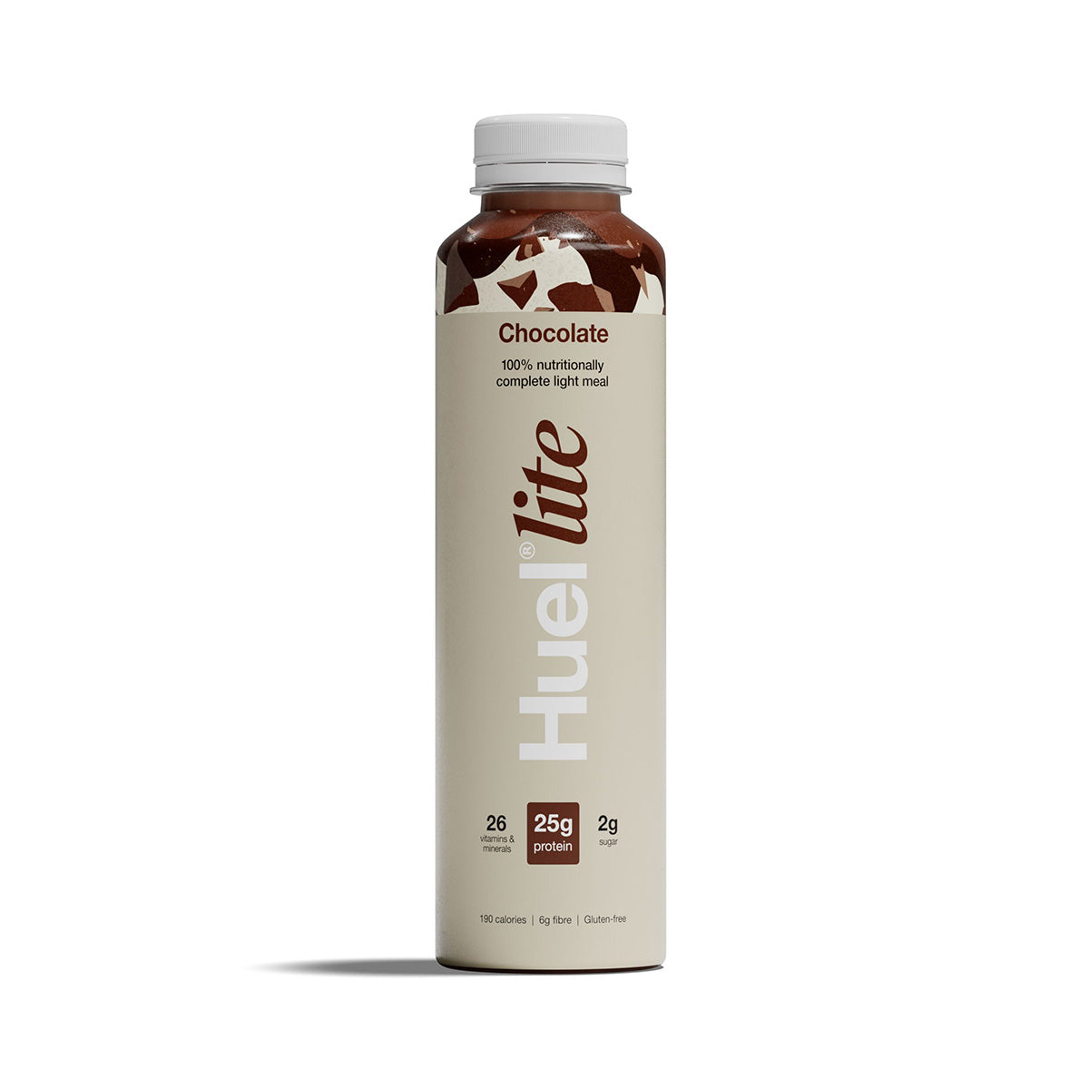 HUEL 全面營養即飲蛋白奶昔代餐輕怡版 - 朱古力味 [膠樽裝]  (500mL)