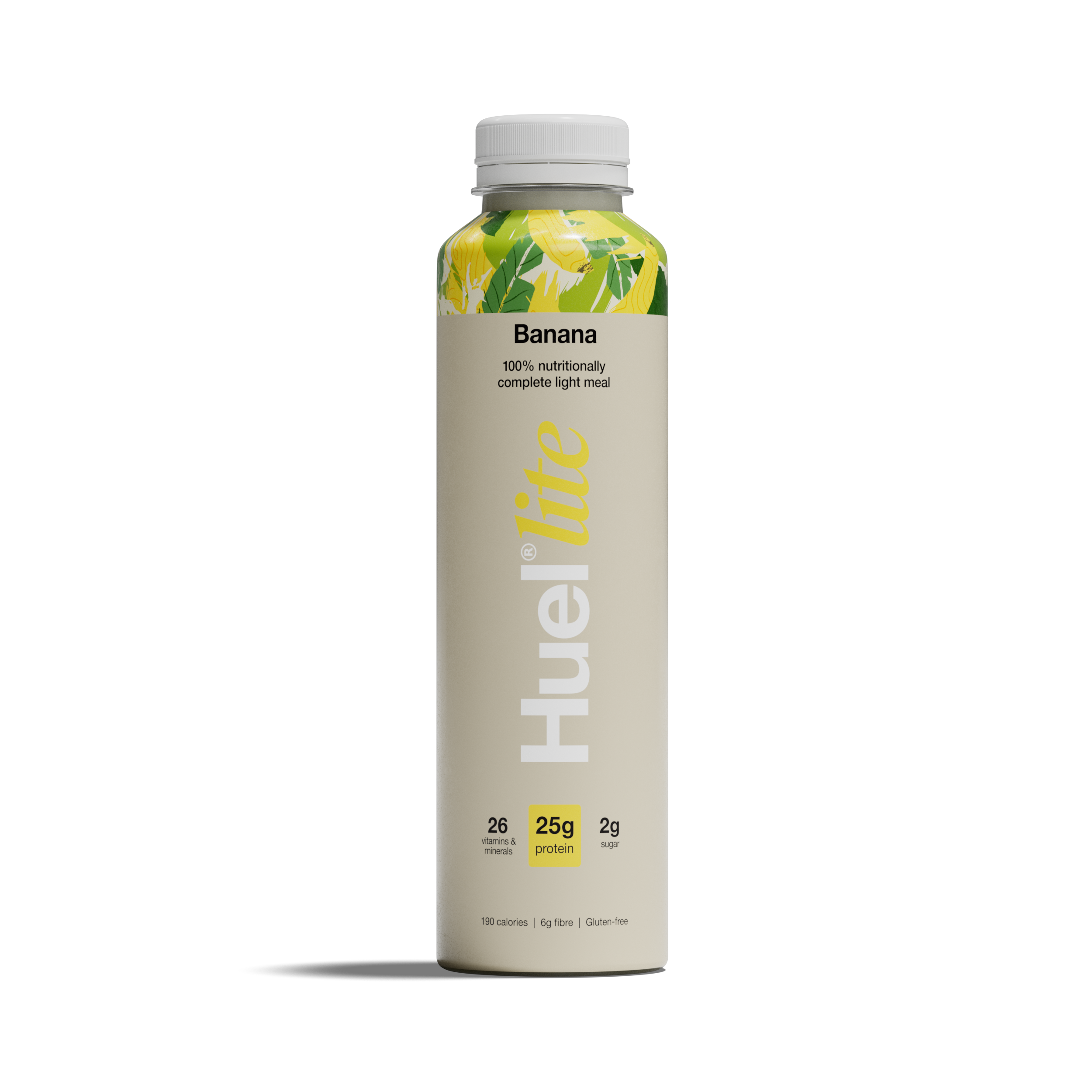 HUEL 全面營養即飲蛋白奶昔代餐輕怡版 - 香蕉味 [膠樽裝]  (500mL)