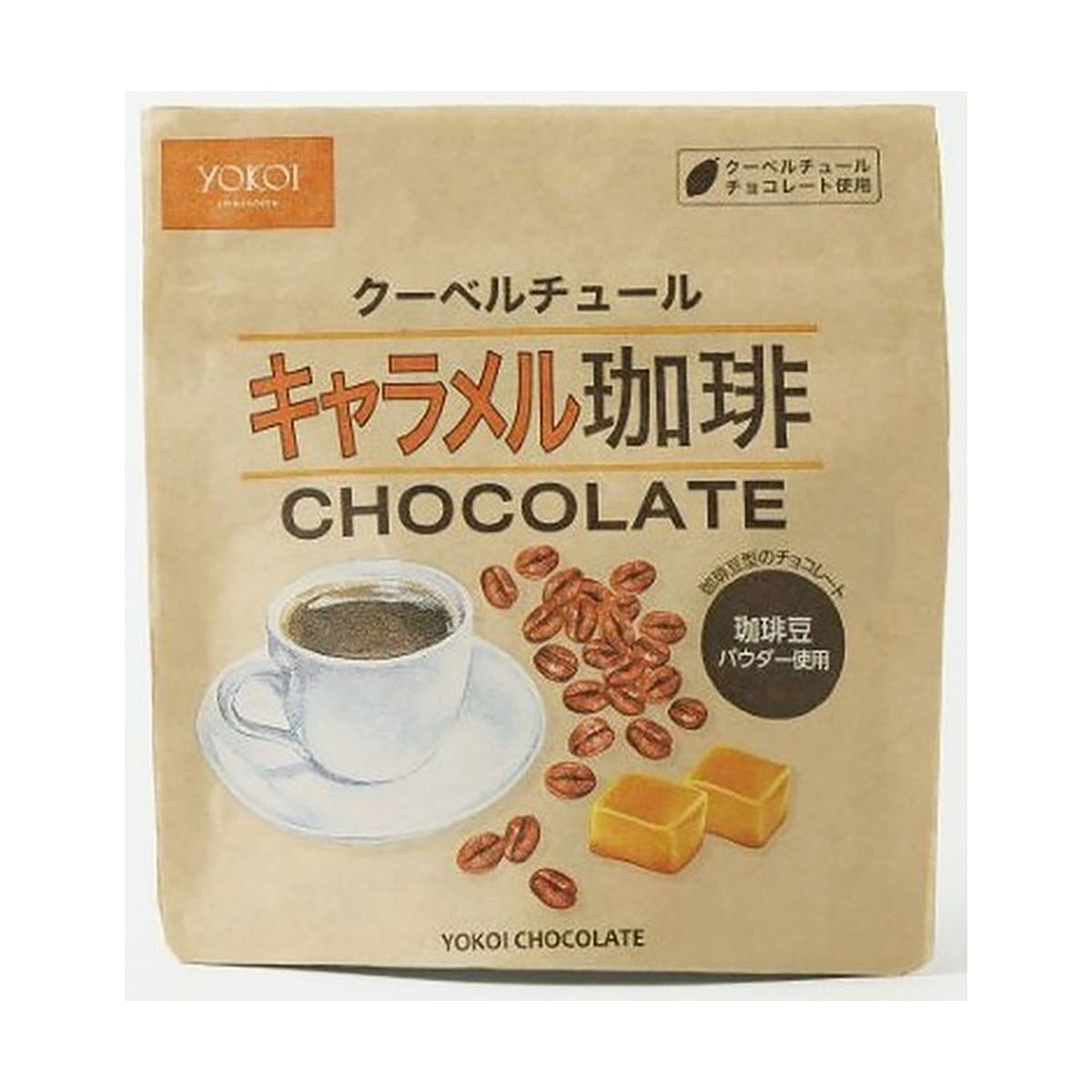 YOKOICHOCO 焦糖咖啡調溫朱古力  (30g)
