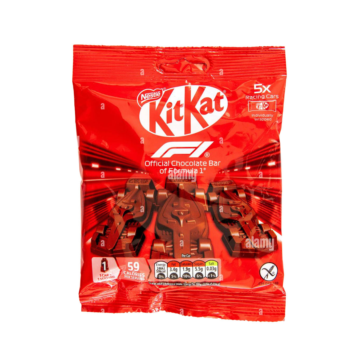 KITKAT Formula 1 Chocolate Car Figure [Multipack]  (55g)
