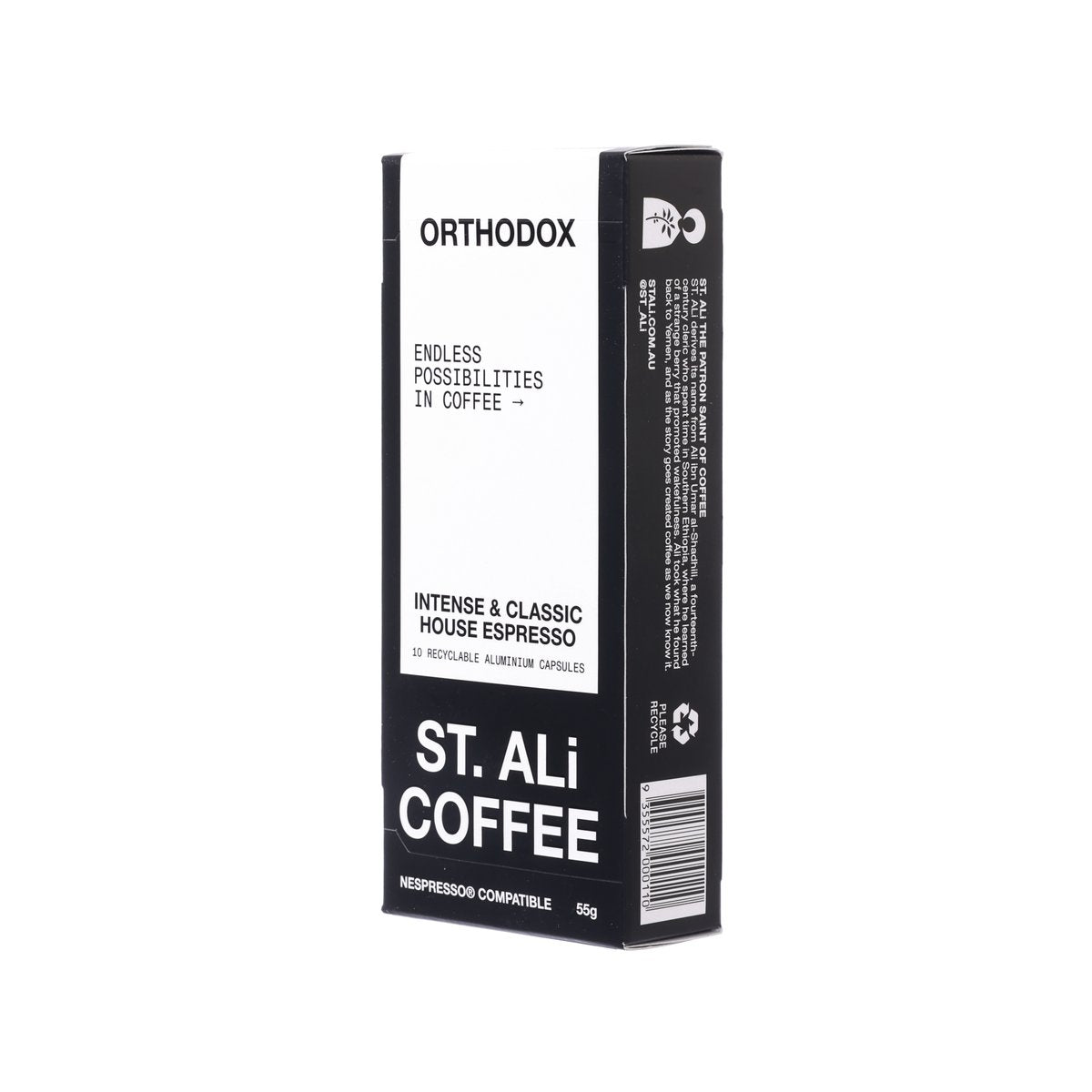 ST ALI Orthodox Coffee Capsules  (10 x 5.5g)
