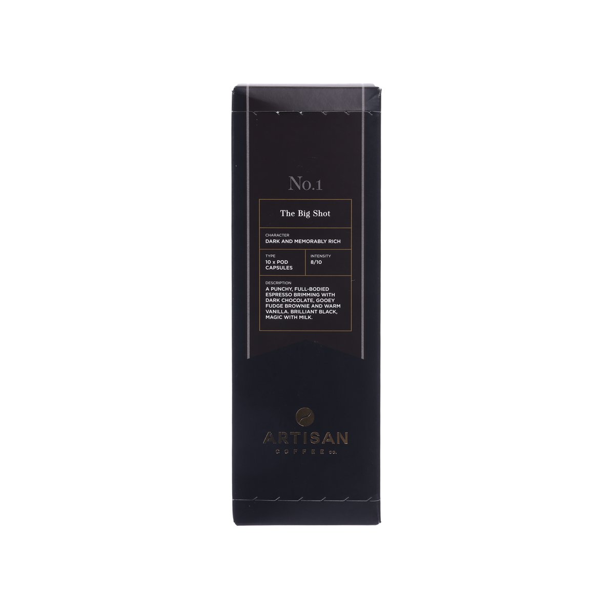 ARTISAN COFFEE COMPANY 咖啡膠囊 - 至尊濃萃  (10 x 5g)
