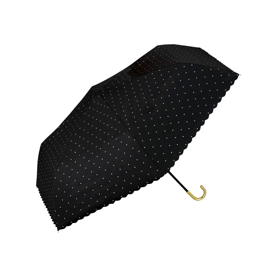 W.P.C. S26 花 迷你折傘 55cm - 黑 - 801-15588-102-BK