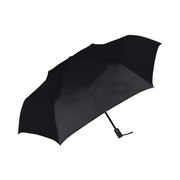 NAKATANI S26 Naka 58cm Fast Shut Auto Fold Umbrella - Black