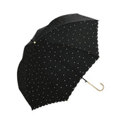 NAKATANI S26 Naka 58cm Misty Dot直傘 - 黑色
