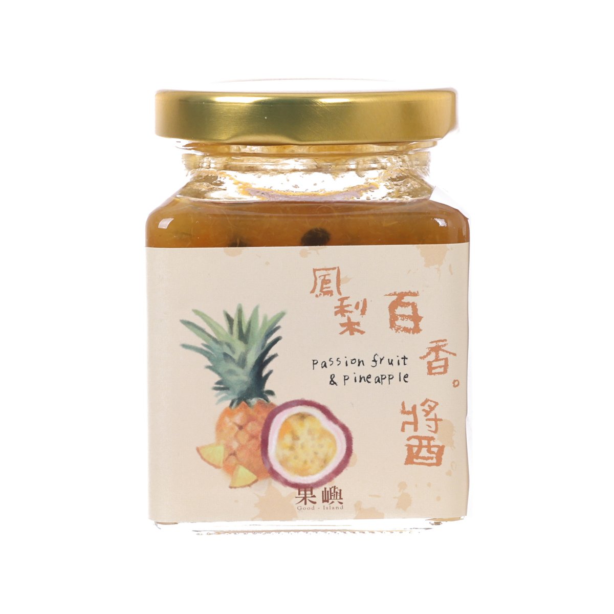 GOODISLAND Passion Fruit & Pineapple Jam  (232.8g)