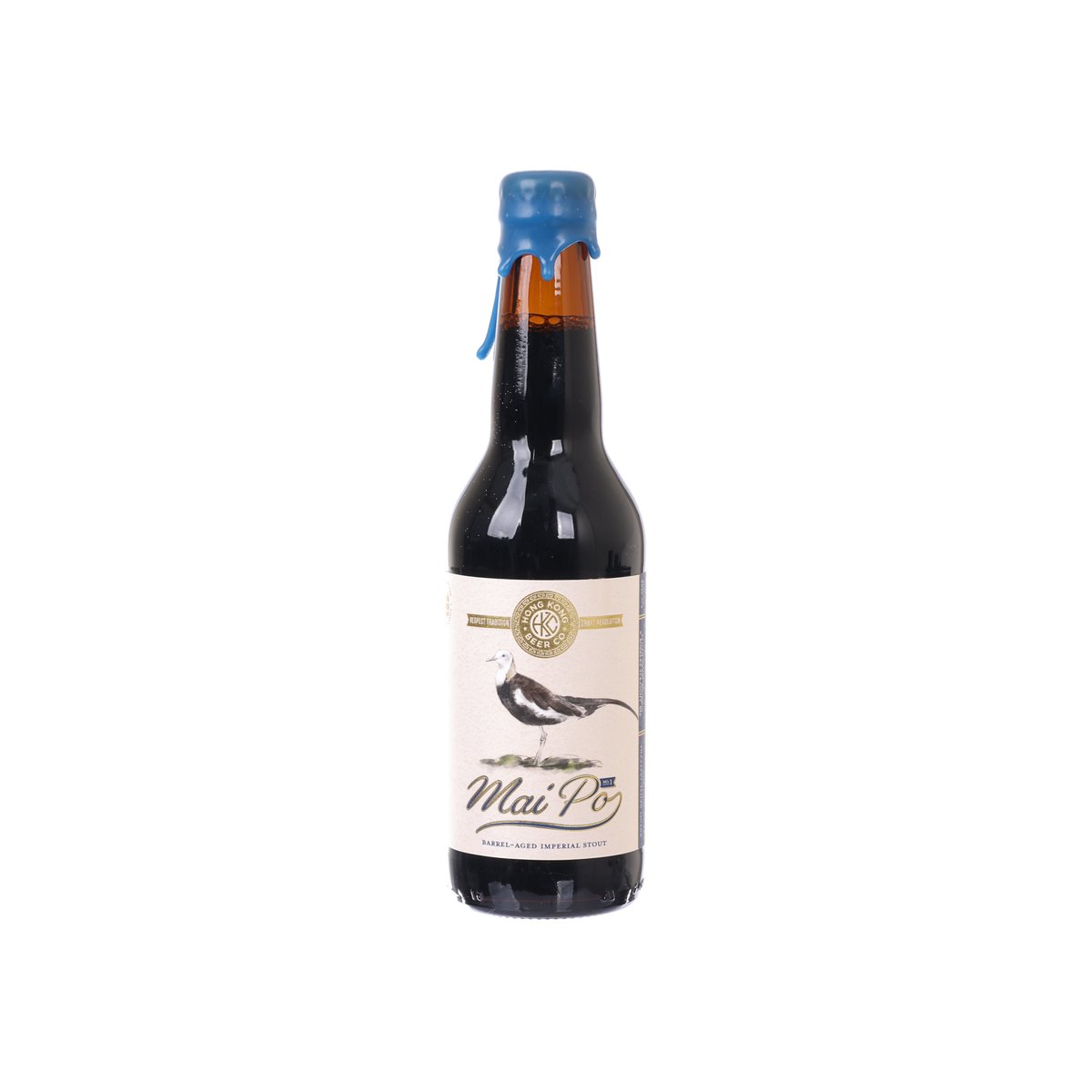 香港啤酒 米埔1號 酒桶陳釀黑啤 (酒精濃度12.5%) [玻璃樽裝]  (330mL)