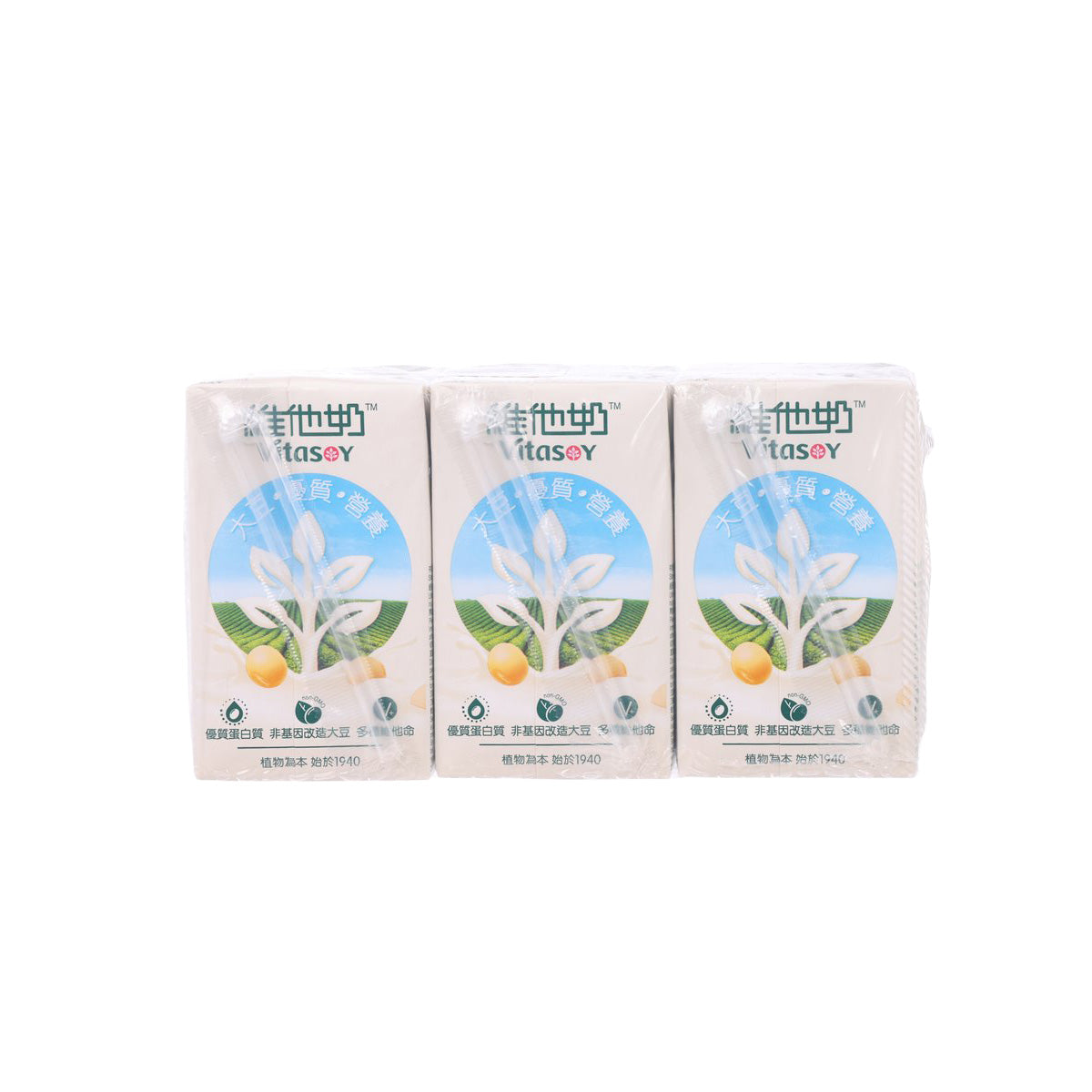 VITA Jasmine Tea Soybean Milk [Pack]  (6 x 250mL)