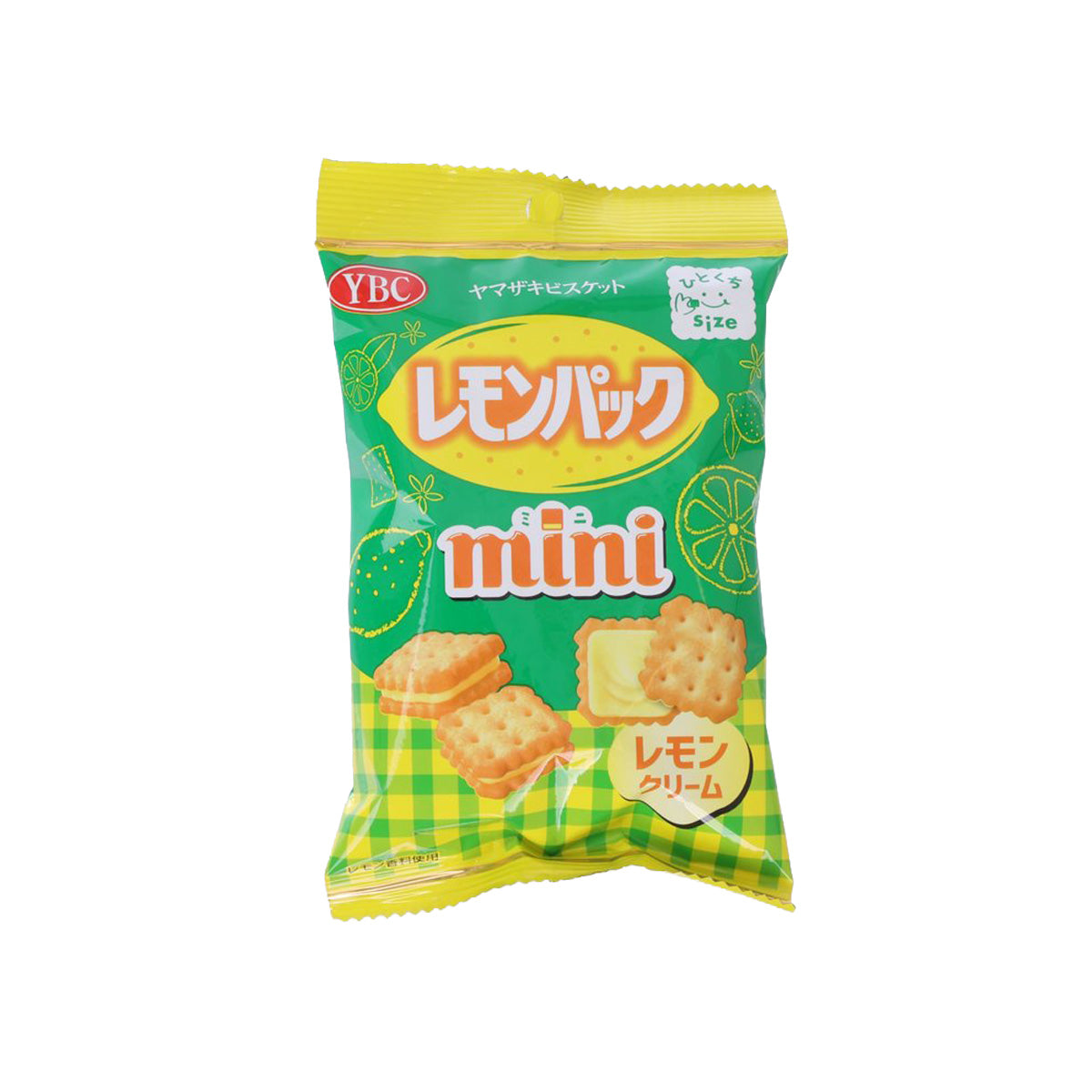YBC Lemon Pack Mini Sandwich Cracker  (40g)
