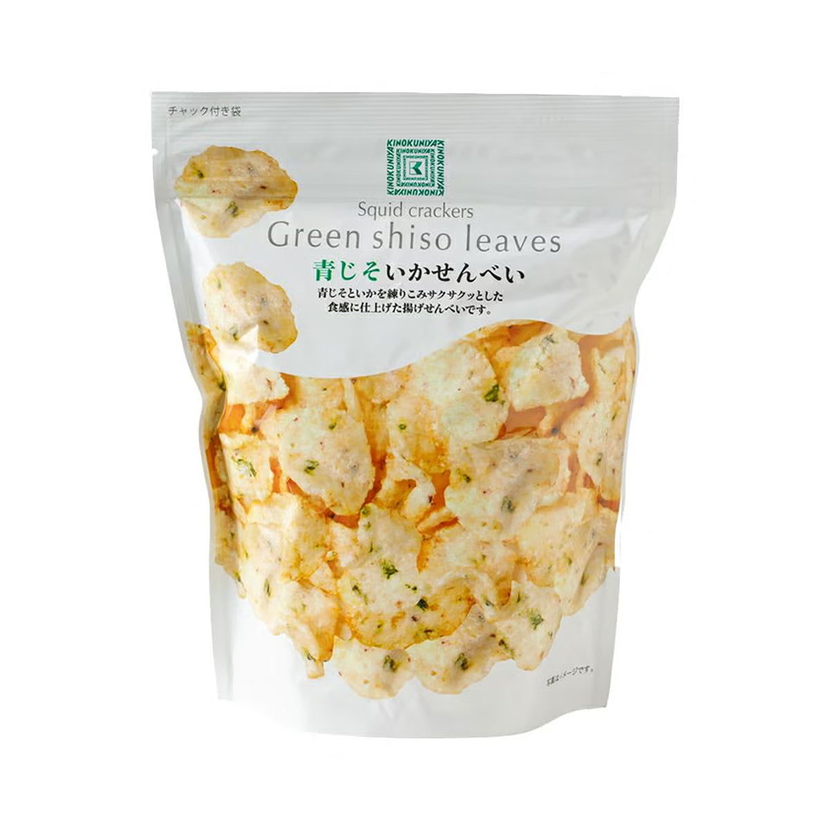 KINOKUNIYA Green Perilla Squid Rice Cracker  (90g)