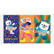 CITYSUPER X LCDF 30th Anniversary Assorted Mini Organic Chocolate Bars Gift Box  (75g)