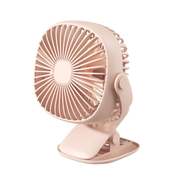 BATUS Cordless Desk Clip Fan - Pink DF2003P