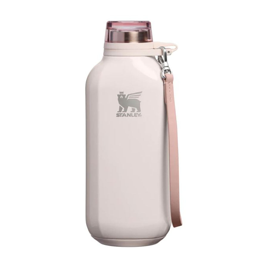 STANLEY The Clutch Water Bottle 16oz - Rose Quartz Gloss
