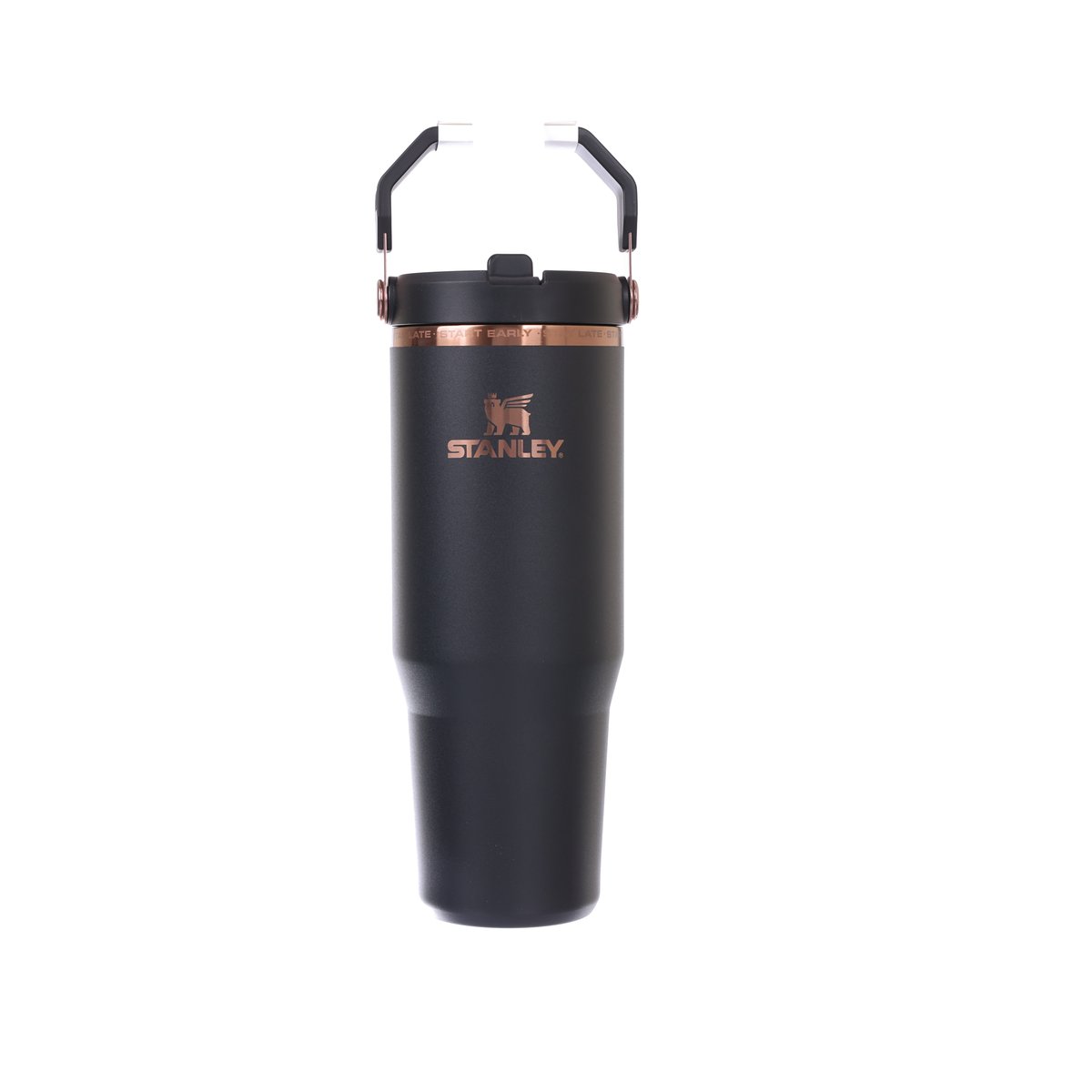 STANLEY The IceFlow™ Flip Straw Tumbler 20oz - Messi Goat Black