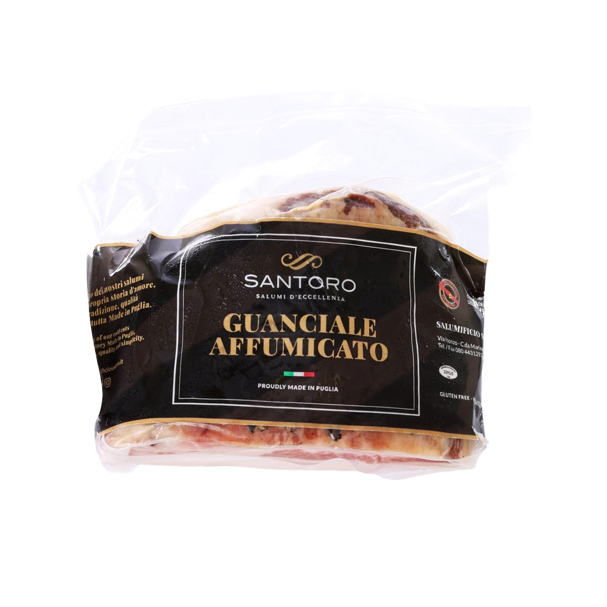 SALUMIFICIO SANTORO 意大利煙燻豬面頰肉  (200g)