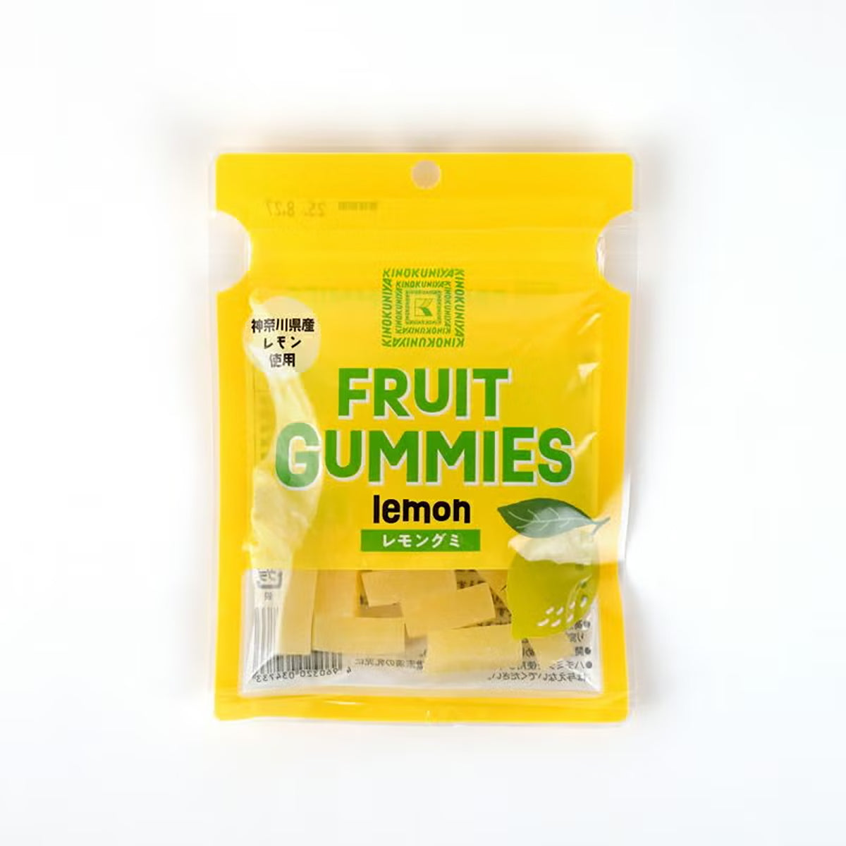 KINOKUNIYA Fruit Gummy - Lemon  (50g)