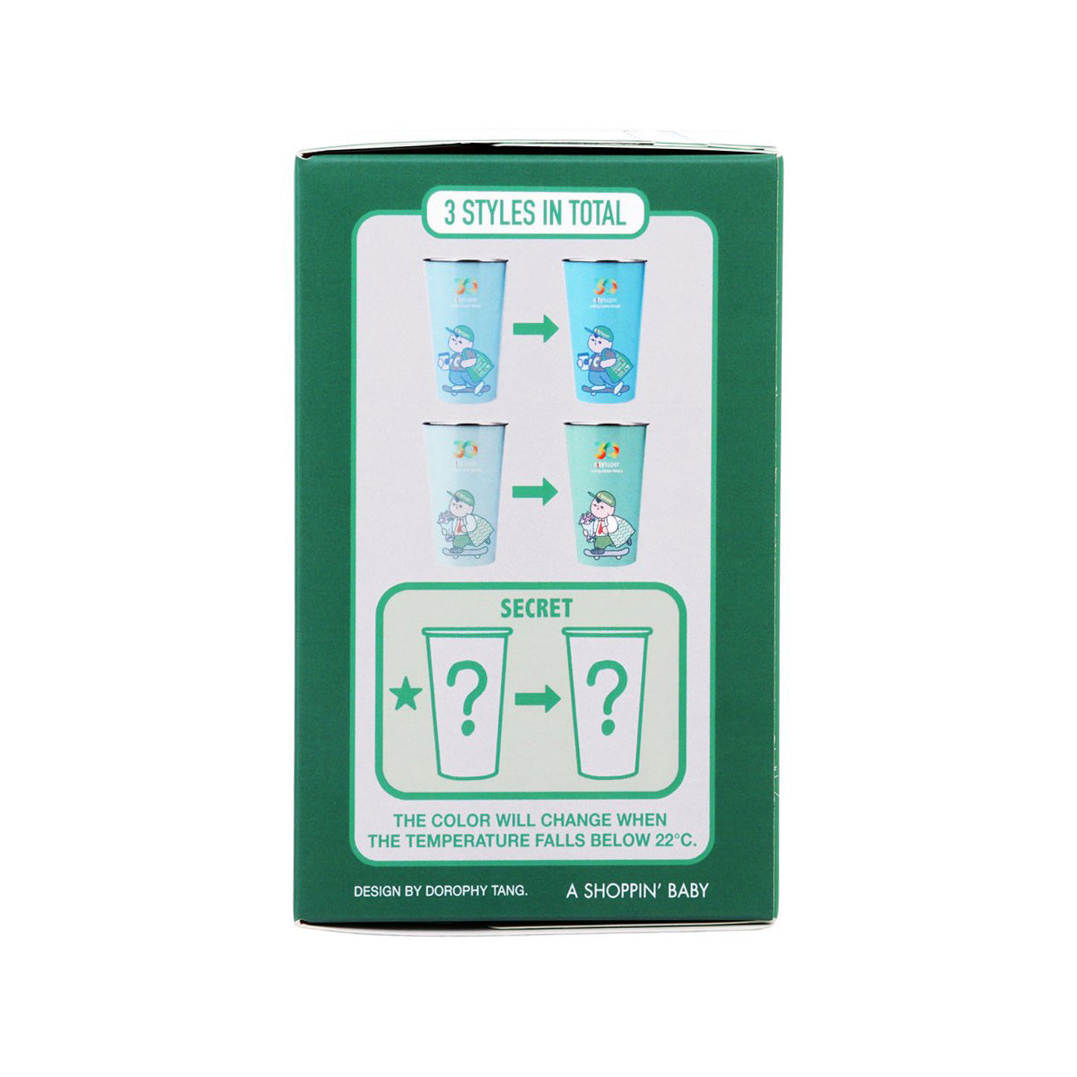 CITYSUPER X A SHOPPIN' BABY 30週年 不銹鋼變色杯盲盒